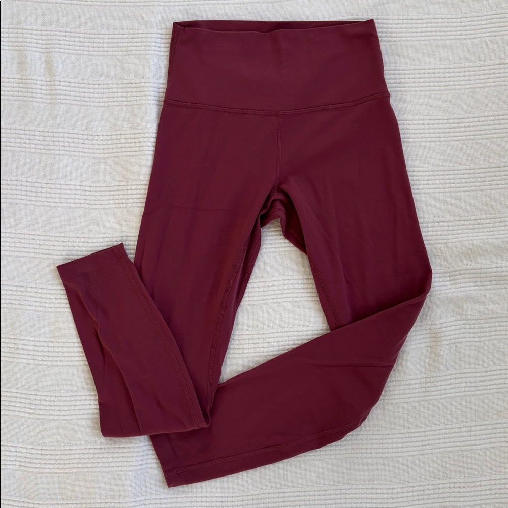 lululemon athletica align leggings size 6 dusty rose color